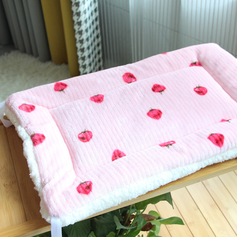 Warm Fleece Pet Mat