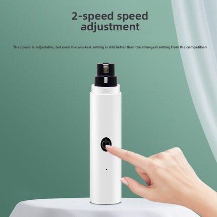 Electric Pet Nail Grinder with LED Light