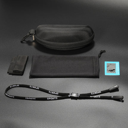 Glasses Case Set with Cleaning Cloth and Polarization Test Card