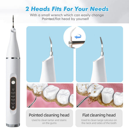 Electric tooth beauty instrument