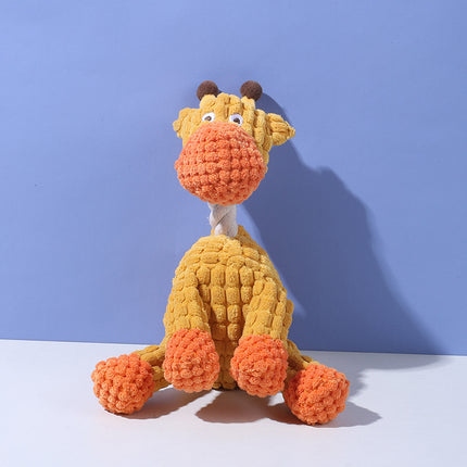 Squeaky Plush Dog Chew Toy
