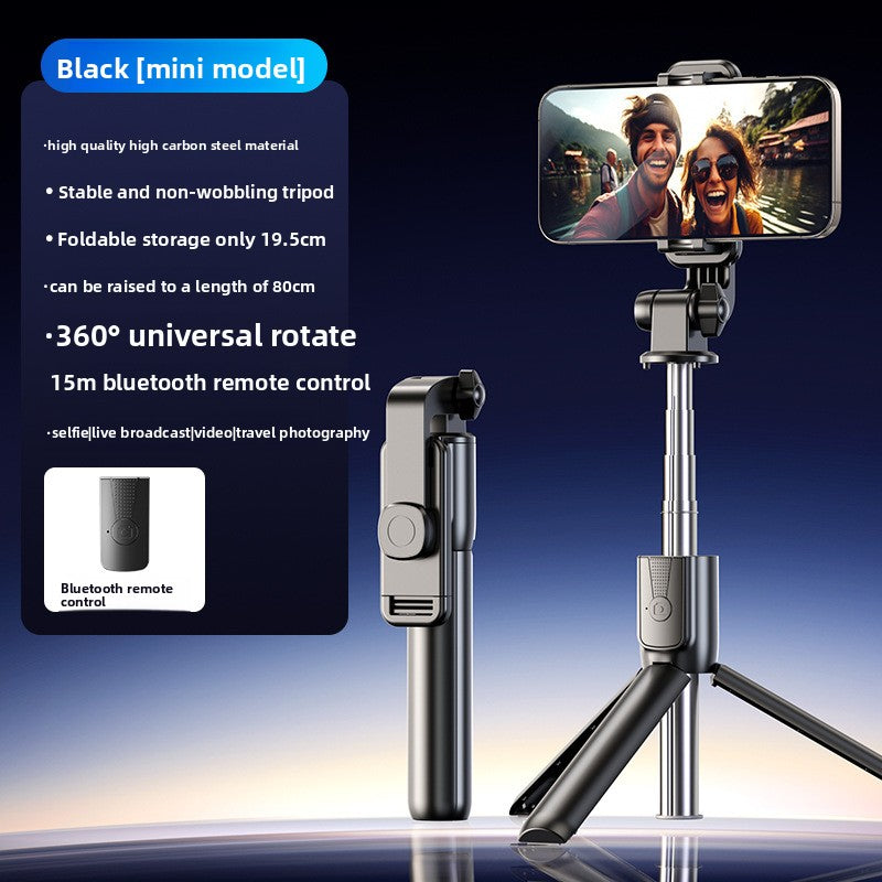 Anti-shake selfie stick phone holder