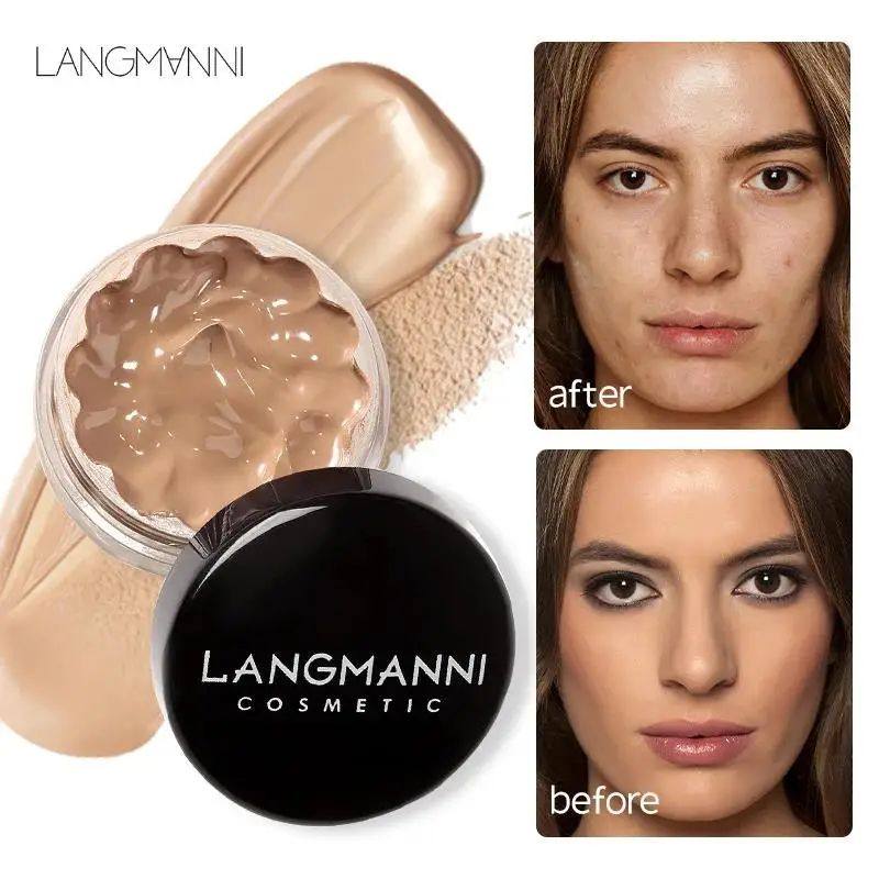 Full Coverage Liquid  Waterproof Foundation Makeup Base Long