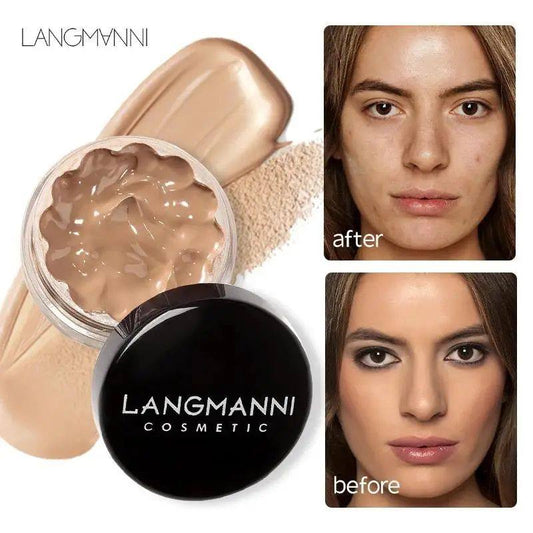 Full Coverage Liquid  Waterproof Foundation Makeup Base Long