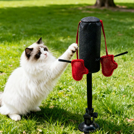 Adjustable Cat Toy Pole with Teaser Pendant