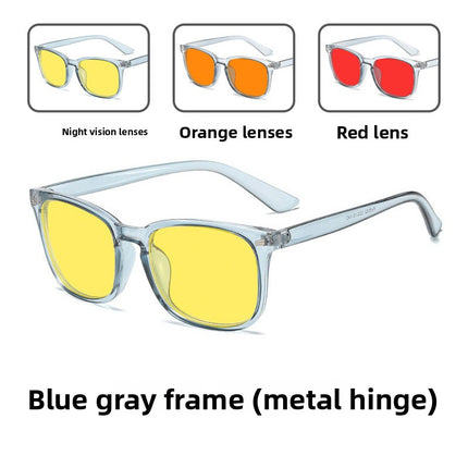 Retro Anti Blue Light Night Vision Glasses