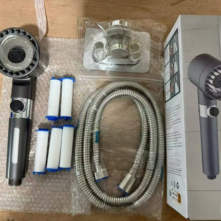 Handheld Multi-Function Shower Head with Water Filter