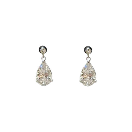 Water Drop Zircon Earrings