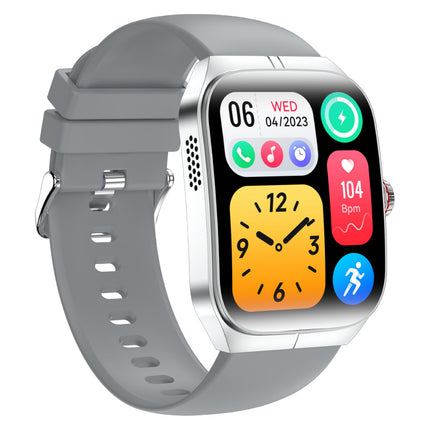 HK80 AMOLED Smart Watch with Bluetooth Call NFC Payment Health Monitoring