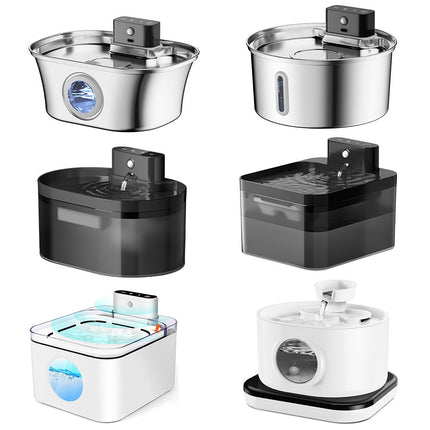 Pet cat water fountain