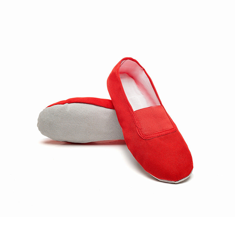 Ballet Shoes Yoga Soft Sole Canvas Large Sole