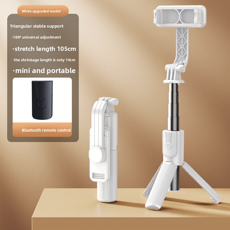 Anti-shake selfie stick phone holder