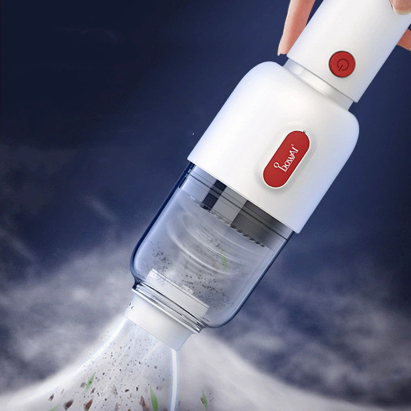 Mini Desktop Vacuum Cleaner High Power Wireless Portable Handheld