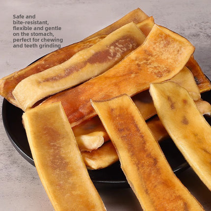 Natural Cowhide Dog Chew Sticks for Dental Health