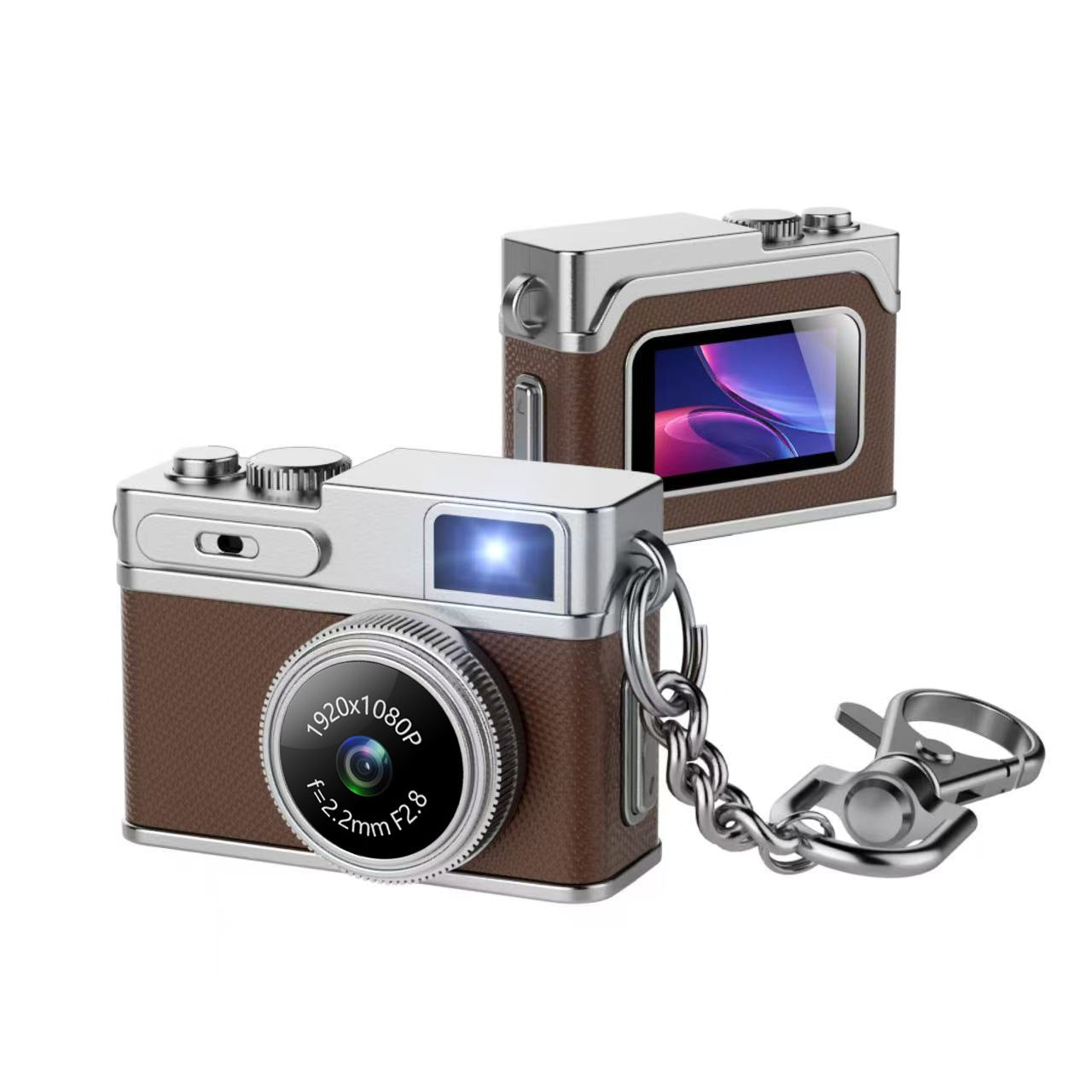 Mini Retro Digital Camera Pendant
