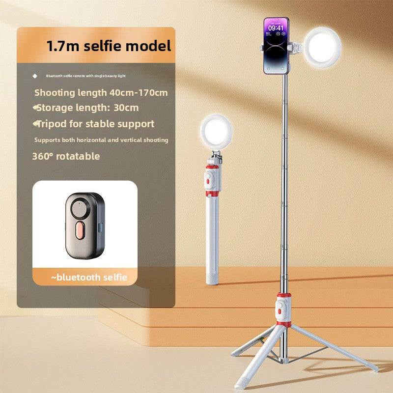 Anti-shake selfie stick phone holder