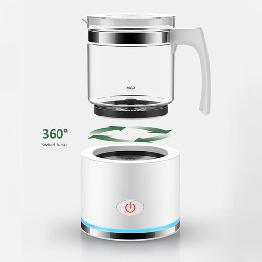 Hot and cold milk frother