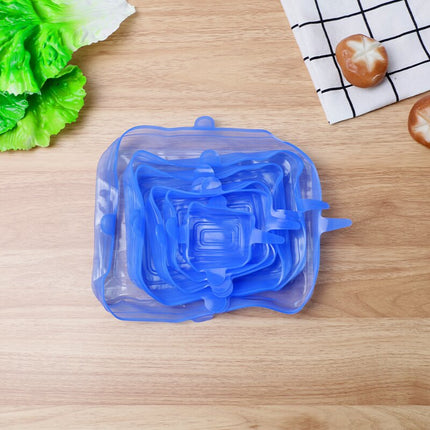 Silicone Food Storage Cover Set 6-Piece