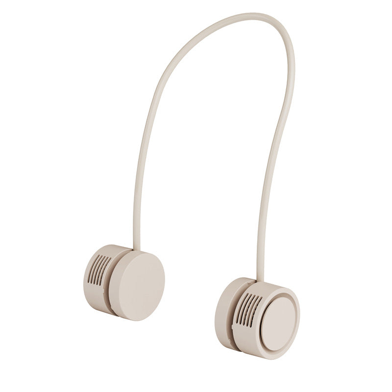 Hanging Neck Fan with USB Charging and Aromatherapy Option