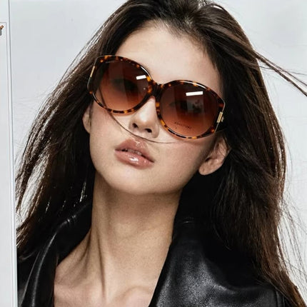 Polarized UV Protection Sunglasses with Geometric Design