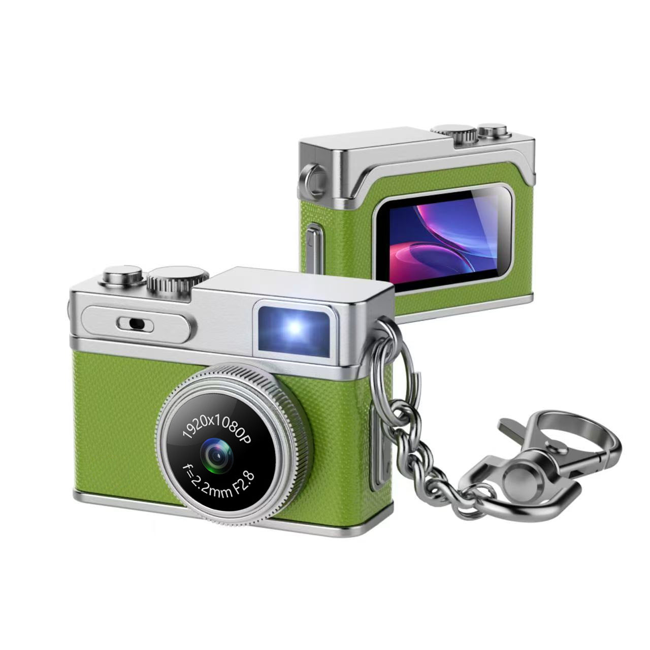 Mini Retro Digital Camera Pendant