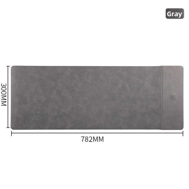 Wireless charging mouse pad