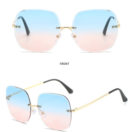 Fashion Cut Edge UV Protection Sunglasses
