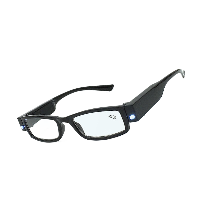 LED Reading Glasses with Anti-Blue Light