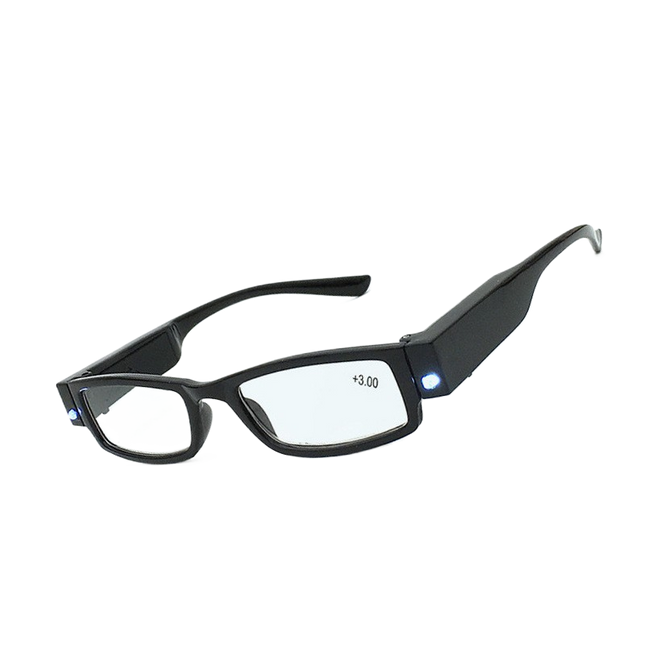 LED Reading Glasses with Anti-Blue Light