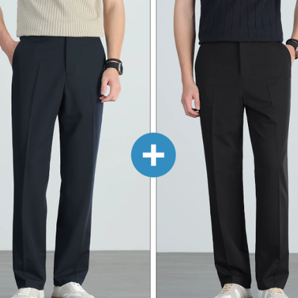Lightweight Non-Iron Business Trousers for Men