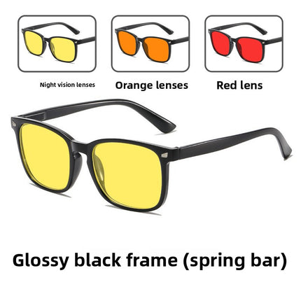 Retro Anti Blue Light Night Vision Glasses