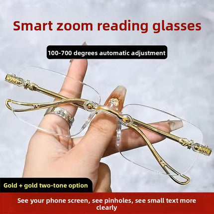 Smart Reading Glasses Auto Focus Anti Blue Light