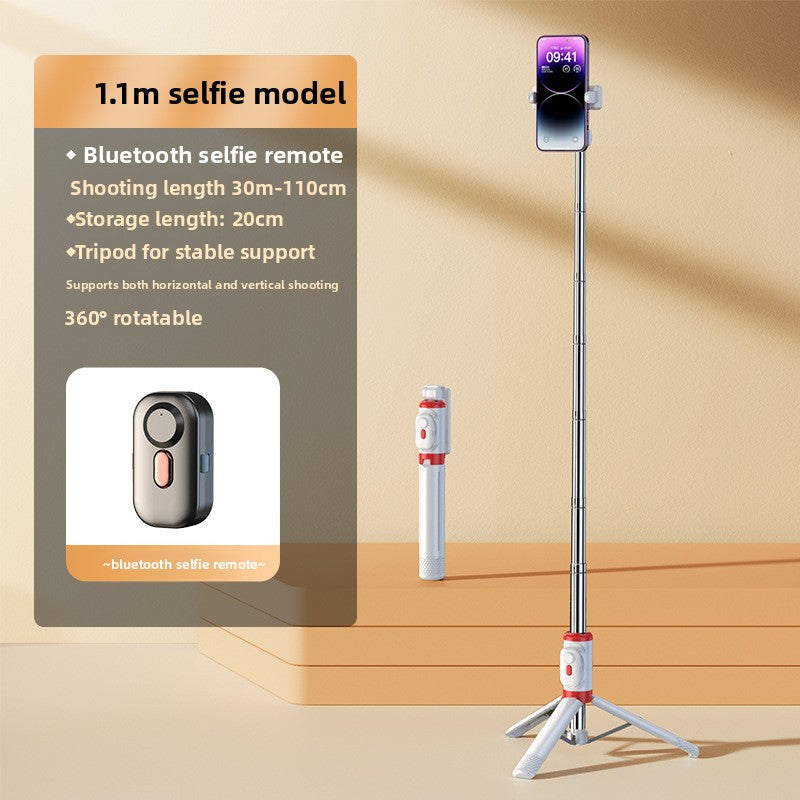 Anti-shake selfie stick phone holder