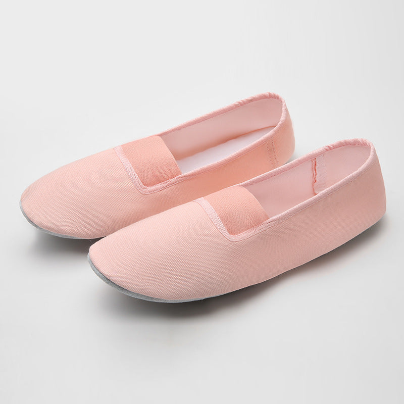 Ballet Shoes Yoga Soft Sole Canvas Large Sole