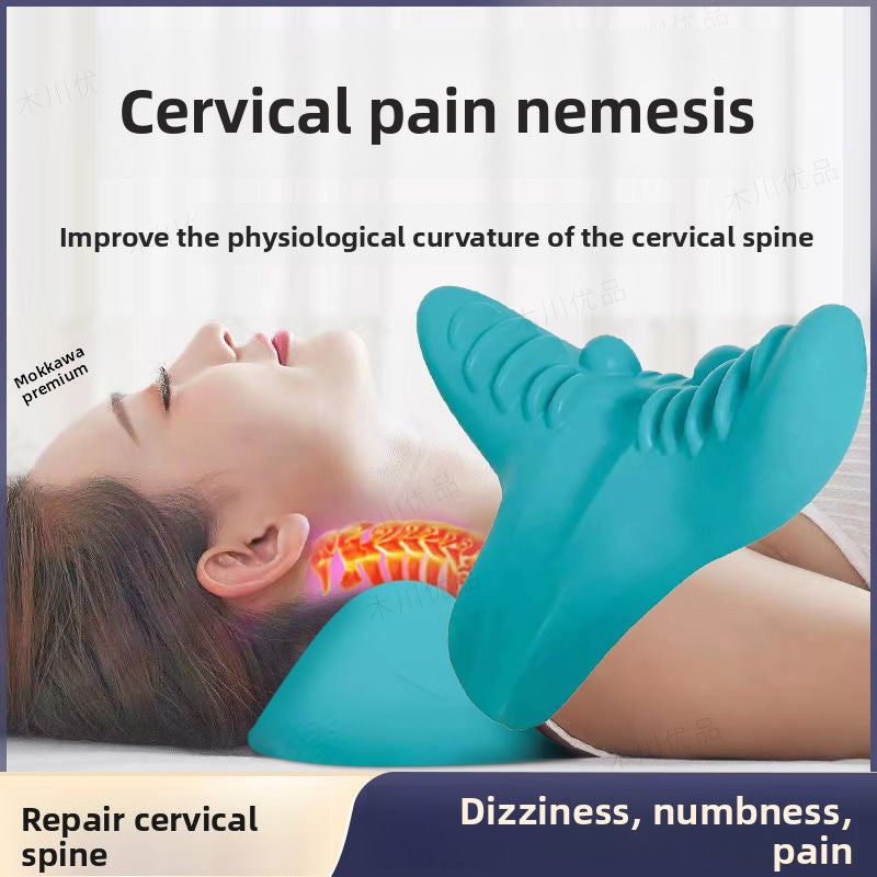 Cervical Spine Massage Pillow with Gravity Acupressure
