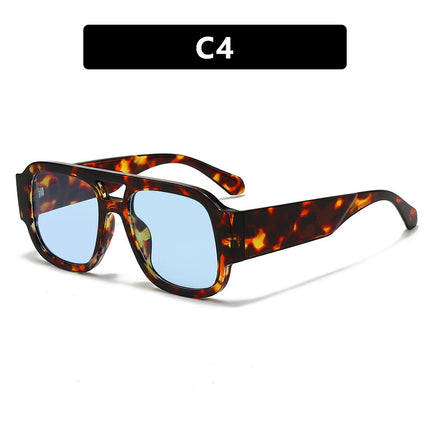 Fashion Double Bridge Sunglasses UV Protection Women
