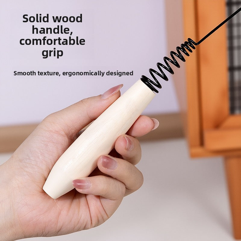 Interactive Feather Teaser Wand for Cats