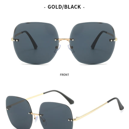 Fashion Cut Edge UV Protection Sunglasses