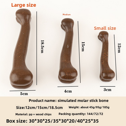Pet Dog Chew Toy Bone Stick