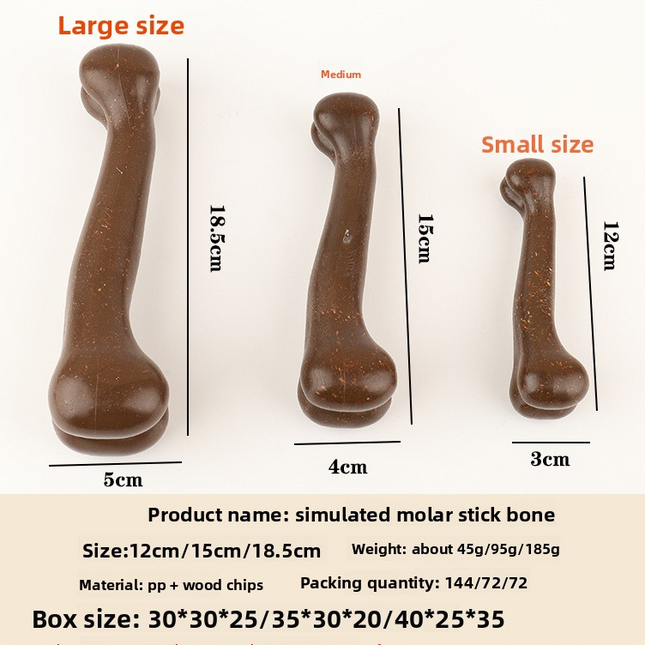 Pet Dog Chew Toy Bone Stick