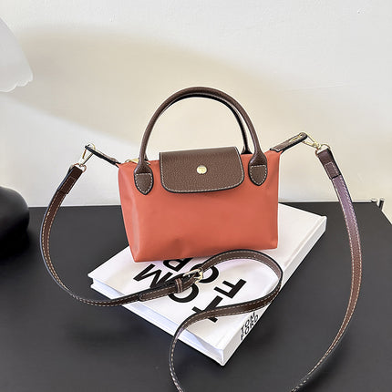 Nylon dumpling bag is a versatile single-shoulder crossbody handbag