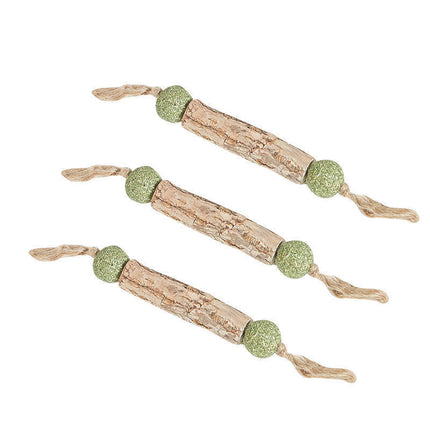 Cat Chew Toy Double-Knot Mint Ball