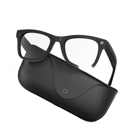 Smart Glasses with Charging Case