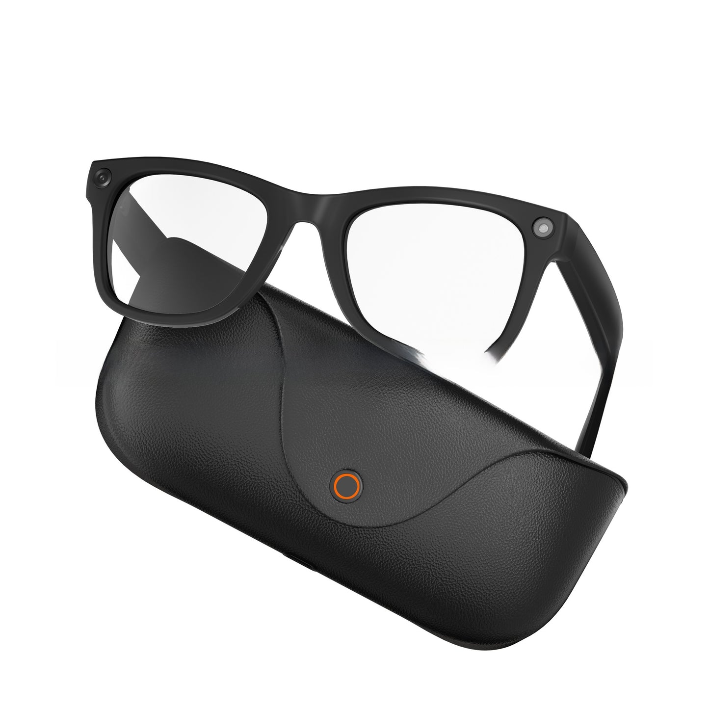 Smart Glasses with Charging Case