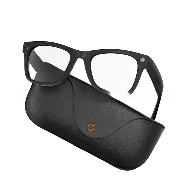 Smart Glasses with Charging Case