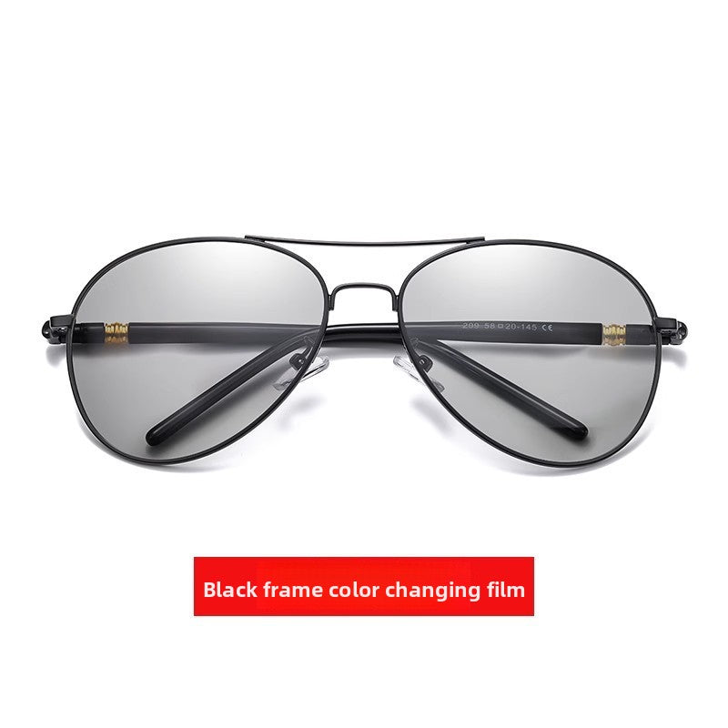 HD Polarized Photochromic Sunglasses for Driving and Outdoor Activities