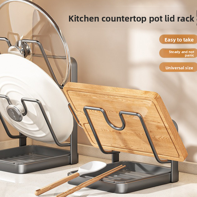 Multifunctional Kitchen Countertop Organizer Rack