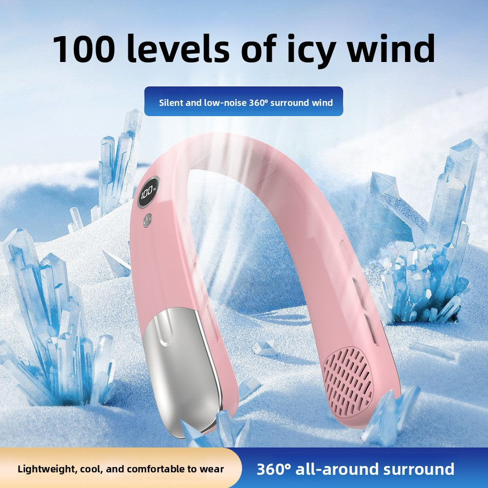 USB Rechargeable Bladeless Neck Fan