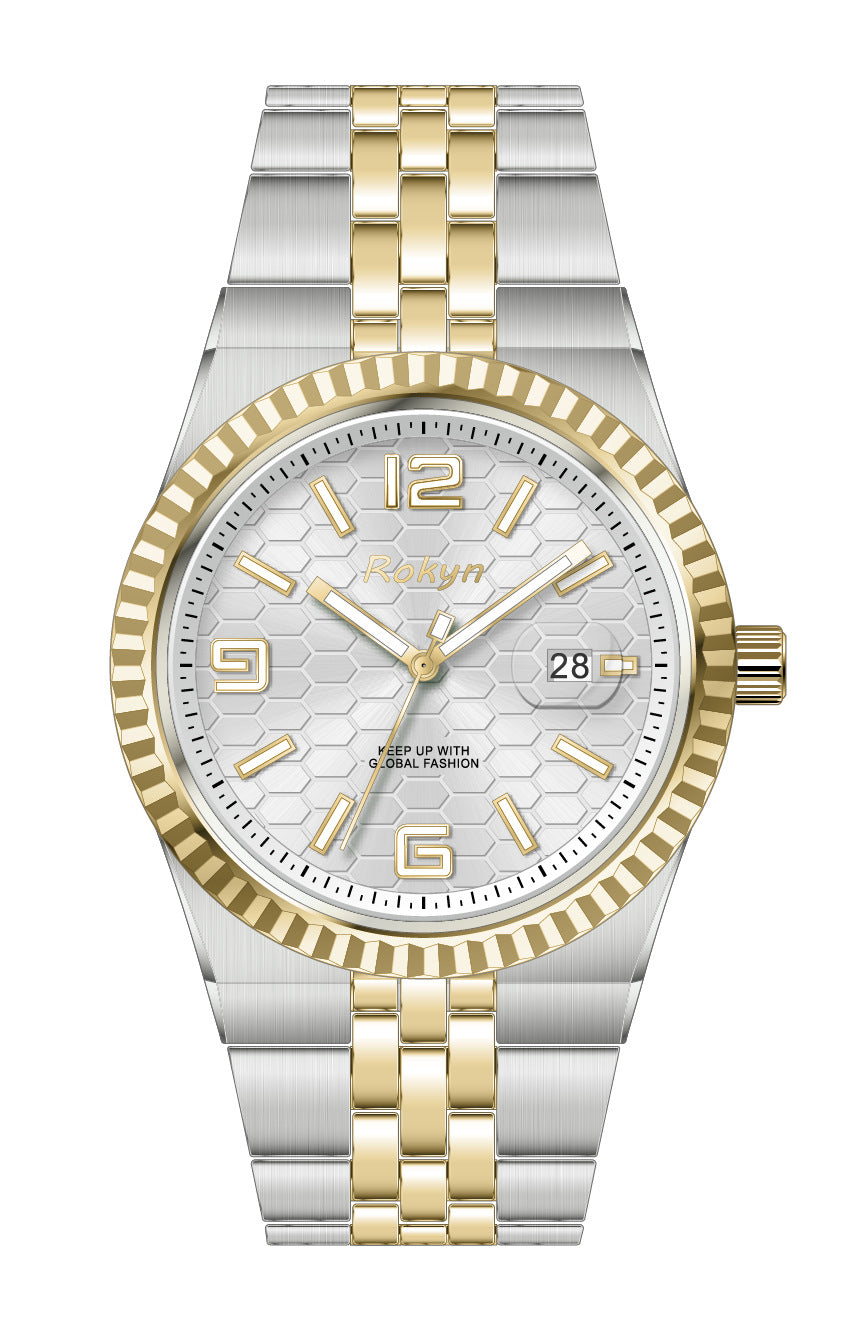 Men's Waterproof Luminous Calendar Watch
