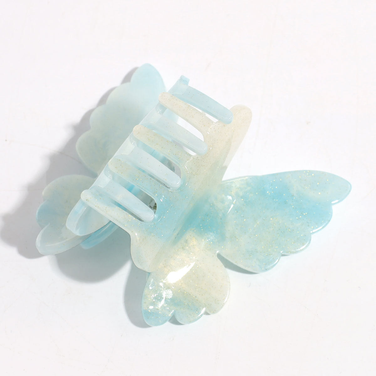 Double-layer Butterfly Gradient Pearlescent Hair Clip